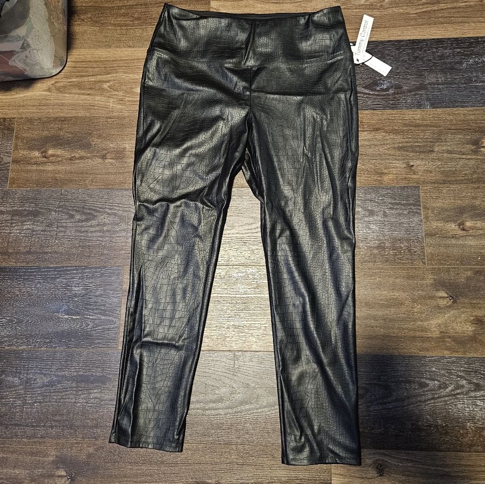 Nicole Miller | New Tummy control vegan snake print leggings